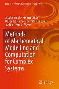 Vorderes Coverbild Methods of Mathematical Modelling and Computation for Complex Systems