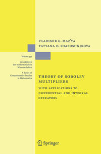 Vorderes Coverbild Theory of Sobolev Multipliers
