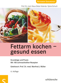Vorderes Coverbild Fettarm kochen - gesund essen