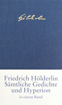 Vorderes Coverbild Sämtliche Gedichte und ›Hyperion‹