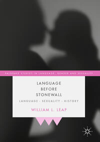 Vorderes Coverbild Language Before Stonewall