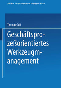 Vorderes Coverbild Geschäftsprozeßorientiertes Werkzeugmanagement
