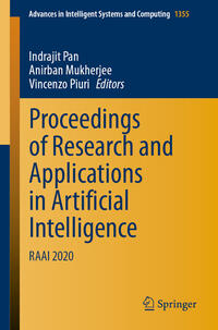 Vorderes Coverbild Proceedings of Research and Applications in Artificial Intelligence