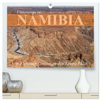Vorderes Coverbild Unterwegs in Namibia- vom Fishriver zu den Epupa Falls (hochwertiger Premium Wandkalender 2025 DIN A2 quer), Kunstdruck in Hochglanz