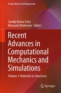Vorderes Coverbild Recent Advances in Computational Mechanics and Simulations
