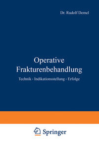 Vorderes Coverbild Operative Frakturenbehandlung
