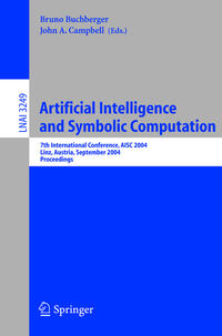 Vorderes Coverbild Artificial Intelligence and Symbolic Computation