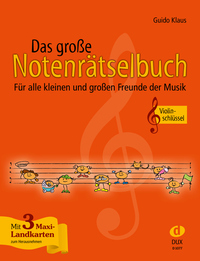Vorderes Coverbild Das große Notenrätselbuch