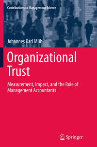 Vorderes Coverbild Organizational Trust