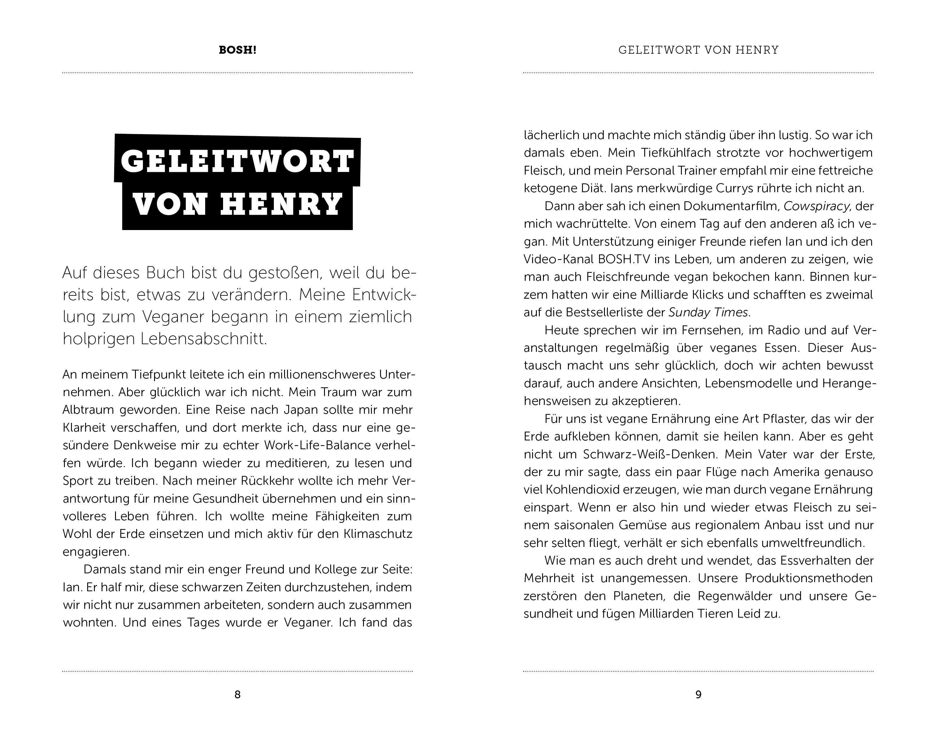Beispielinhalt (Bild) Bosh! Einfach vegan leben