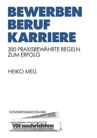 Vorderes Coverbild Bewerben Beruf Karriere