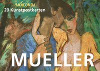 Vorderes Coverbild Postkartenbuch Otto Mueller