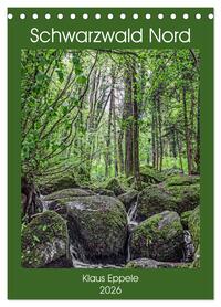 Vorderes Coverbild Schwarzwald Nord (Tischkalender 2026 DIN A5 hoch), CALVENDO Monatskalender