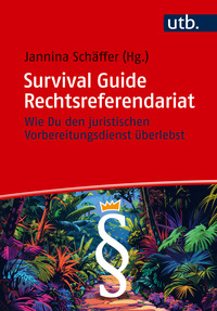 Vorderes Coverbild Survival Guide Rechtsreferendariat
