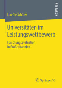 Vorderes Coverbild Universitäten im Leistungswettbewerb
