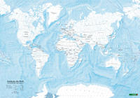 Vorderes Coverbild Weltkarte zum Ausmalen, Entdecke die Welt, Poster 1:40 Mio., Plano in Rolle