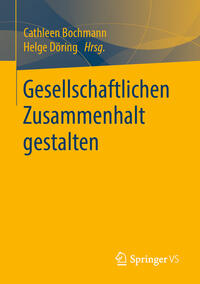 Vorderes Coverbild Gesellschaftlichen Zusammenhalt gestalten