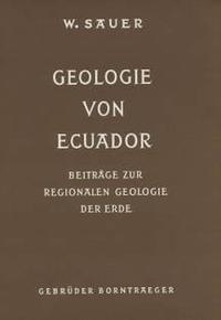 Vorderes Coverbild Geologie von Ecuador