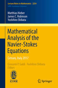 Vorderes Coverbild Mathematical Analysis of the Navier-Stokes Equations