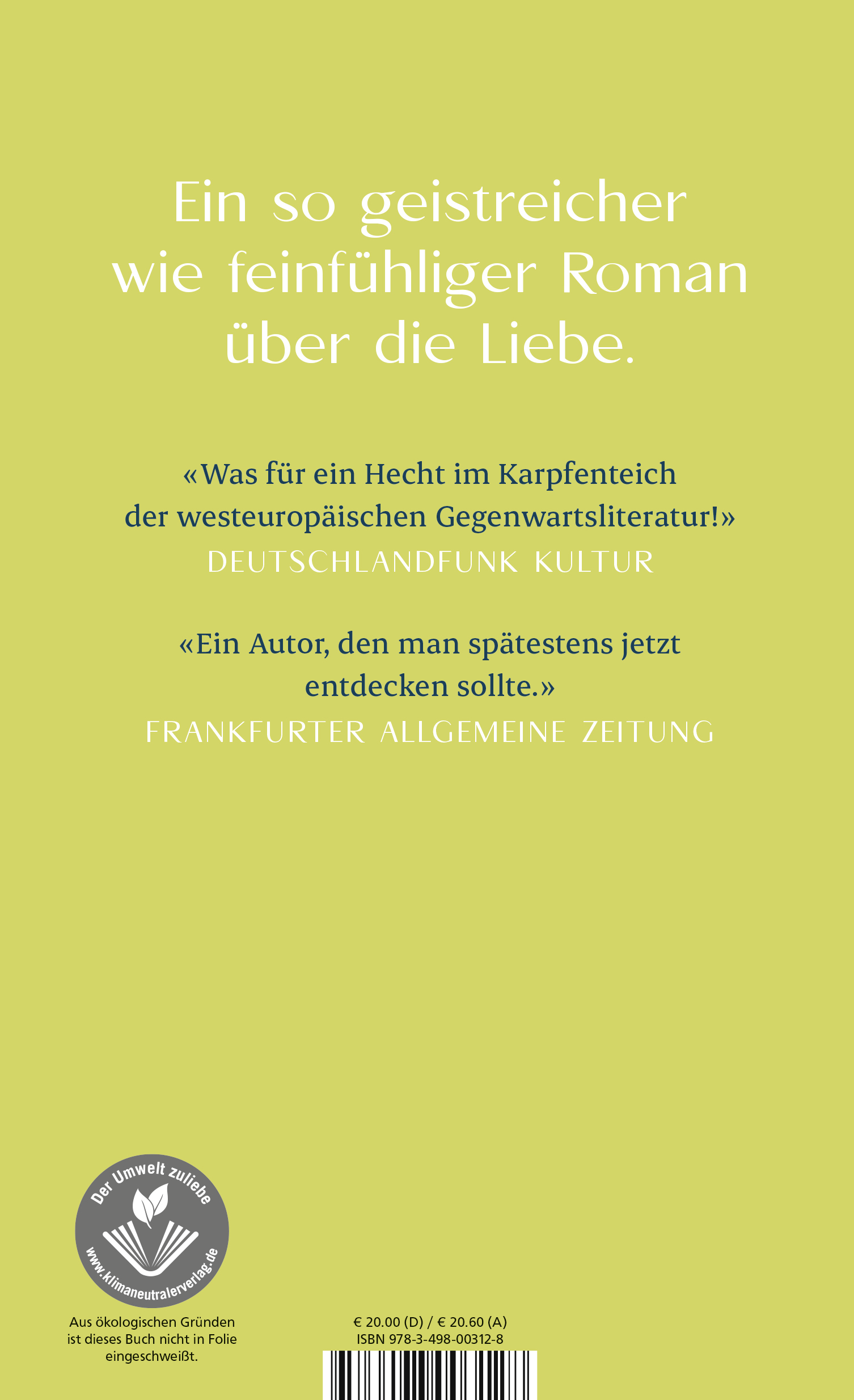 Rückseitencover Ich verliebe mich so leicht