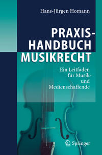 Vorderes Coverbild Praxishandbuch Musikrecht