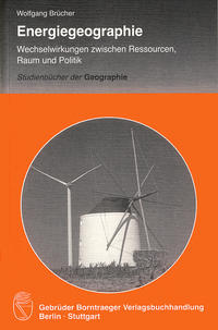 Vorderes Coverbild Energiegeographie