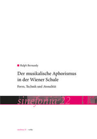 Vorderes Coverbild Der musikalische Aphorismus in der Wiener Schule