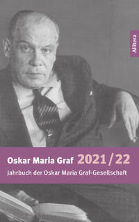 Vorderes Coverbild Jahrbuch 2021/2022 der Oskar Maria Graf-Gesellschaft