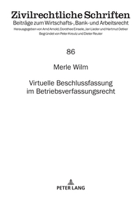 Vorderes Coverbild Virtuelle Beschlussfassung im Betriebsverfassungsrecht
