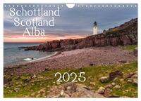 Vorderes Coverbild Schottland - Scotland - Alba (Wandkalender 2025 DIN A4 quer), CALVENDO Monatskalender
