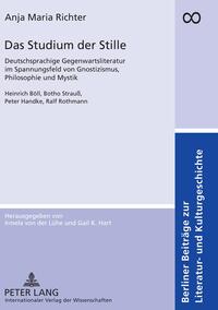 Vorderes Coverbild Das Studium der Stille