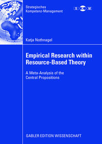 Vorderes Coverbild Empirical Research within Resource-Based Theory