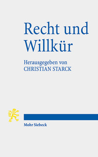 Vorderes Coverbild Recht und Willkür