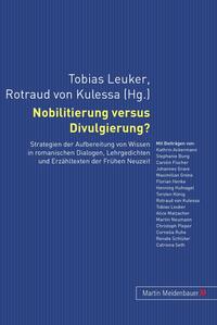 Vorderes Coverbild Nobilitierung versus Divulgierung?