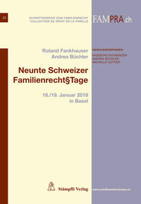 Vorderes Coverbild Neunte Schweizer Familienrecht§tage