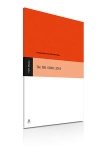 Vorderes Coverbild Die ISO 45001:2018