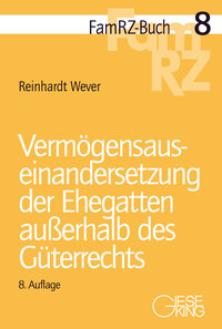 Vorderes Coverbild Vermögensauseinandersetzung der Ehegatten außerhalb des Güterrechts