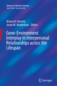 Vorderes Coverbild Gene-Environment Interplay in Interpersonal Relationships across the Lifespan