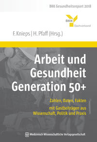 Vorderes Coverbild (hohe Qualität) Arbeit und Gesundheit Generation 50+