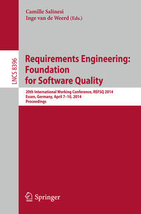 Vorderes Coverbild Requirements Engineering: Foundation for Software Quality