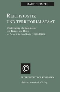 Vorderes Coverbild Reichsjustiz und Territorialstaat
