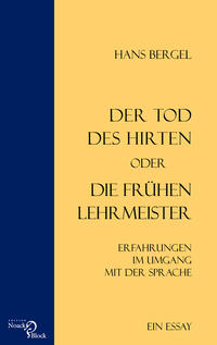 Vorderes Coverbild Der Tod des Hirten oder Die frühen Lehrmeister