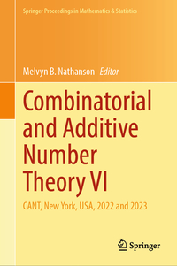 Vorderes Coverbild Combinatorial and Additive Number Theory VI