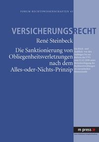 Vorderes Coverbild Die Sanktionierung von Obliegenheitsverletzungen nach dem Alles-oder-Nichts-Prinzip
