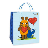 Vorderes Coverbild Trötsch Die Maus Maus und Elefant Geschenktasche groß 3D