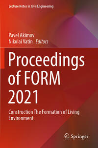 Vorderes Coverbild Proceedings of FORM 2021