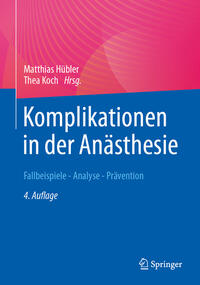 Vorderes Coverbild Komplikationen in der Anästhesie