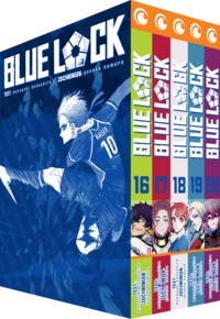 Vorderes Coverbild Blue Lock – Band 16-20 im Sammelschuber