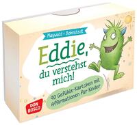 Vorderes Coverbild Eddie, du verstehst mich! 90 Gefühle-Kärtchen mit Affirmationen für Kinder