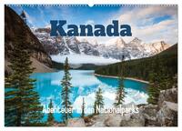 Vorderes Coverbild Kanada - Abenteuer in den Nationalparks (Wandkalender 2025 DIN A2 quer), CALVENDO Monatskalender